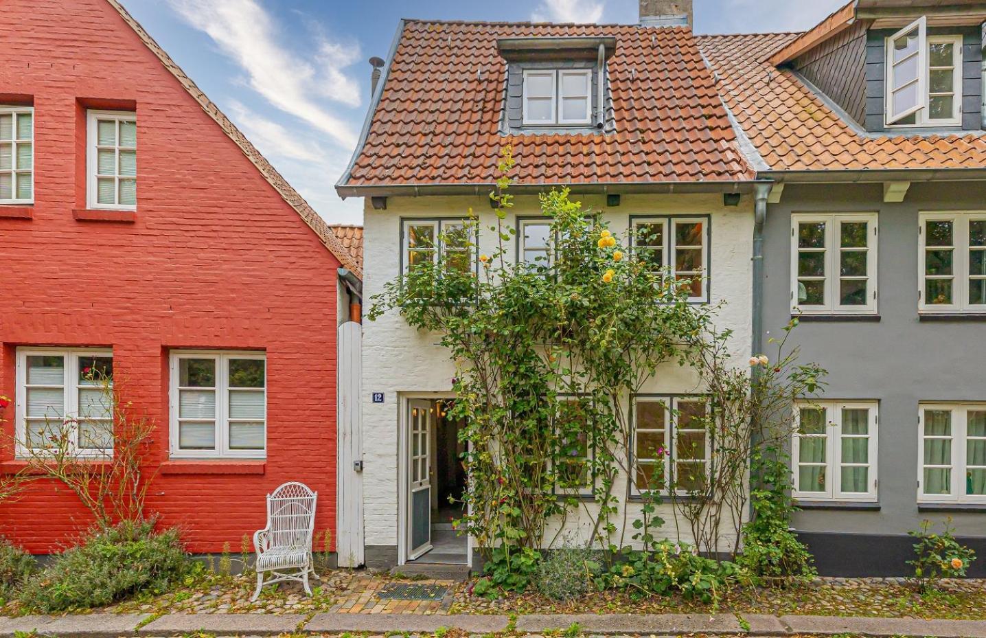 Fewo1846 - Altes Steuermannhaus - Uriges Reihenhaus Mit 2 Schlafzimmern In Der Altstadt Flensburg Ngoại thất bức ảnh